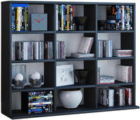 Holz CD DVD Standregal B&uuml;cherregal Regal Megosa L