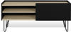 Lowboard TEMAHOME "Nina" Sideboards Gr. B/H/T: 140 cm x 59 cm x 42 cm, schwarz