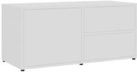 vidaXL TV-Schrank Wei&szlig; 80x34x36 cm Holzwerkstoff