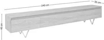 DeLife Stonegrace 240x35cm