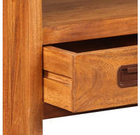 vidaXL TV-Schrank Massivholz Akazie 90x30x55 cm