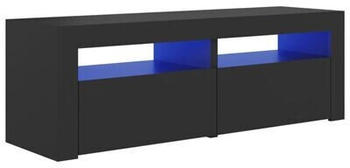 vidaXL TV Cabinet with LED Lights 120 x 35 x 40 cm grey (804357)