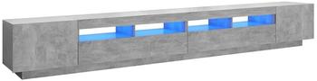 vidaXL TV Cabinet with LED Lights 300 x 35 x 40 cm grey (3081928)