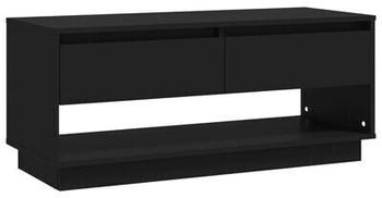 vidaXL TV Cabinet Wood 102 x 41 x 44 cm black (809486)
