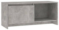 vidaXL TV-Schrank Betongrau 90x35x40 cm Holzwerkstoff