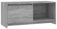 vidaXL TV-Schrank Grau Sonoma 90x35x40 cm Holzwerkstoff