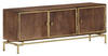 vidaXL TV Cabinet Solid Mango Wood 120 x 30 x 46 cm (287756)