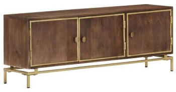 vidaXL TV Cabinet Solid Mango Wood 120 x 30 x 46 cm (287756)