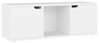 vidaXL TV cabinet 88,5 x 27,5 x 30,5 cm white (338173)