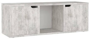 vidaXL TV cabinet 88,5 x 27,5 x 30,5 cm grey (338175)