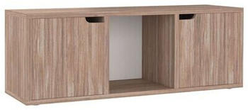 vidaXL TV cabinet 88,5 x 27,5 x 30,5 cm grey Sonoma (338177)
