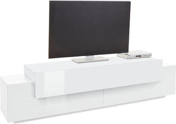 Tecnos Lowboard Coro Sideboards Gr. B/H/T: 200 cm x 51,6 cm x 45 cm, weiß (weiß, hochglanz) (14287205-0)