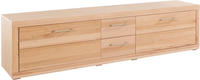 VOGL M&ouml;belfabrik Lowboard "1237" Massivholzfront, Breite ca. 211 cm, mit...
