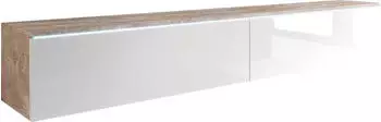 INOSIGN Lowboard Sideboards Gr. B/H/T: 180 cm x 30 cm x 33 cm, wei&szlig; (beton, hochglanz) (25701446-0)