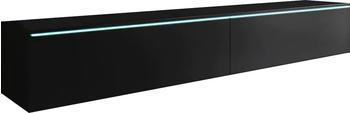 INOSIGN Lowboard Sideboards Gr. B/H/T: 180 cm x 30 cm x 33 cm, schwarz (schwarz graphit)(33240939-0)