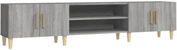 vidaXL TV-Schrank Grau Sonoma 180x31,5x40 cm (816262)