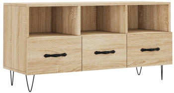vidaXL TV-Schrank Sonoma-Eiche 102x36x50 cm (829031)