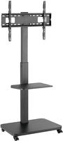 myWall TV-St&auml;nder HP108L, schwarz, TV-Standfu&szlig;, 37-70 Zoll, mit Zwischenboden &