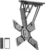 myWall HL43ML, myWall Motorisierter & klappbarer Deckenhalter f&uuml;r Flachbildschirme