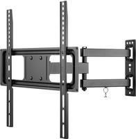 Goobay 49744, Goobay Basic Fullmotion (Wand, 35 kg, 32" - 55") (49744) Schwarz