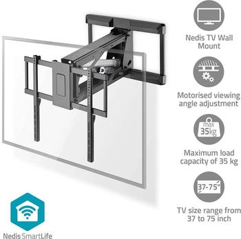 Nedis TVWM5880BK 32"-75" 35kg