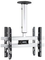 VCM CM 4 Mini Double TV-Deckenhalterung Silberfarbig.