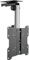 "TECHly - Befestigungskit (Deckenhalterung) - f&uuml;r LCD TV - Stahl - Schwarz, Silber -