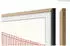 Samsung Austauschbarer Rahmen The Frame Modern VG-SCFF65TKBXC