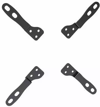 SpeaKa Professional Universal wall mount for screen up to 43" SP-4909568 Black