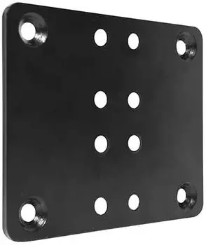 B-Tech BT8390 Wandhalterung, Stahl, schwarz (BT8390-CFK/B)