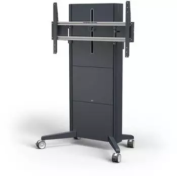 Smart Media Solutions Presence Mobile Motor TV-Ständer, motorisiert, dunkelgrau, bis 84" (K05-101-22)