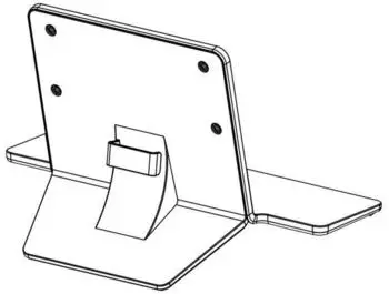 LG ST-43HT Standfuß für LCD-Display, 43", 15kg (ST-43HT)