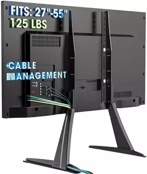 LuxusKollektion Universeller TV-Standfuß 27-55 Zoll, höhenverstellbar, max. VESA 800×400mm