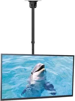 LuxusKollektion TV-Deckenhalterung h&ouml;henverstellbar 26-65 Zoll, neigbar, schwenkbar (MC4602)