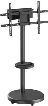 myWall HP91L TV-St&auml;nder mit Rollen 37-86", h&ouml;henverstellbar, schwarz (HP91L)