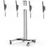 PureMounts TV Cart Dual Display bis 55