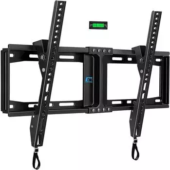 LuxusKollektion TV-Wandhalterung neigbar, 32-75 Zoll, flach & curved, bis 75kg (VESA 600x400mm)