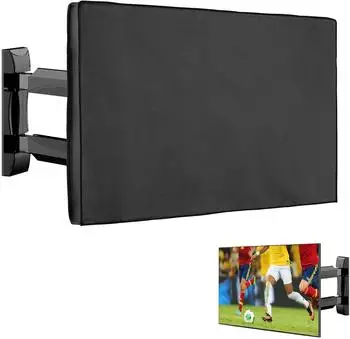 kwmobile 75" TV Schutzhülle, wetterfest, schwarz (55242.01)