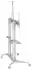 PureMounts Premium TV Cart Single Display mit Ablage, bis 120