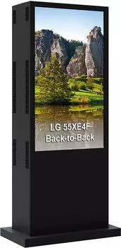 Hagor ScreenOut Pro-LG 55XE4F Back-to-Back Outdoorstele (2532)