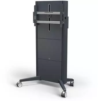 Smart Media Solutions Presence Mobile Motor TV-Ständer, grau, 150kg, 600x400mm (K05-100-22)