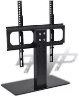 vidaXL TV Halterung mit Sockel Eisen Schwarz 23" - 55