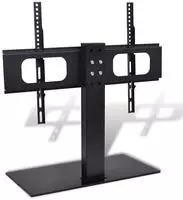vidaXL TV Halterung mit Sockel Eisen Schwarz 32" - 70