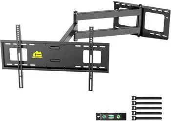 LuxusKollektion TV-Wandhalterung neigbar, schwenkbar, 37-80 Zoll, 50kg, VESA 600x400, 1090mm Arm