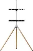 One for All WM7472, One for All 65 Tripod TV Stand Ultraslim TURN 360 light