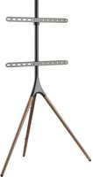 myWall TV-St&auml;nder HT22L, Nussbaum, schwarz, TV-Standfu&szlig;, 32-75 Zoll