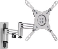 Schwaiger LWHD4315513, Schwaiger TV Wandhalter 1TFT 3Gelenke silbe (Wand, 30 kg, 33"