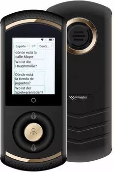 Simvalley Mobile TTL-75 Mobiler Echtzeit-Sprachübersetzer, 75 Sprachen, 4G/LTE, WLAN (TTL-75)