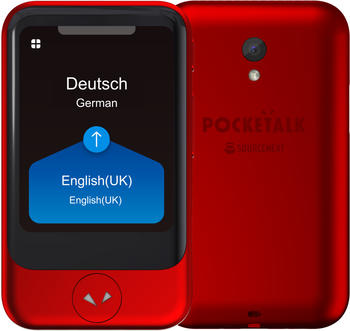 Pocketalk Übersetzer S Rot