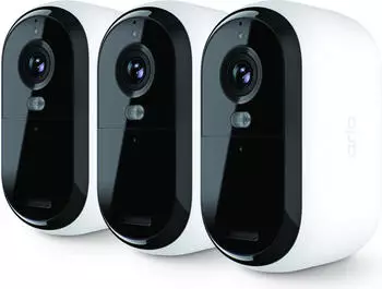 Arlo Essential 2K Outdoor Kamera 3er-Set